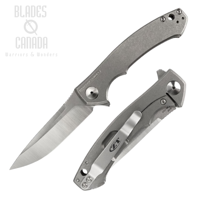 Zero Tolerance 450 Flipper Framelock Knife, S35VN Two-Tone, Titanium, ZT0450